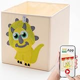 Kallax - Caja de Almacenamiento Plegable de Tela Lavable para Juguetes y Juguetes en Forma de Cubo para armarios, Muebles, habitación de los niños, 33 x 33 x 38 cm