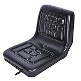 Household goods Asiento Universal para Carretilla elevadora Asiento mecánico de Repuesto Asiento de Tractor Grueso, Asiento de segadora con rieles deslizantes Asiento Suave y Acolchado Grueso