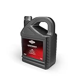 Briggs And Stratton Aceite de motor para cortacésped de 4 tiempos 100009E de SAE30, 5,0 l, Negro, 5,0 Litro