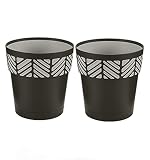 Trendcool Maceteros de Interior. Juego Maceteros Decorativos Interior. Macetas Decorativas para Decoracion Hogar. (x2 M1)