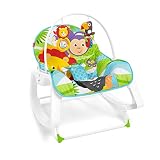 Fisher-Price - Hamaca Crece Conmigo Forest Fun, Silla para Bebé (Mattel GNV69), Embalaje estándar