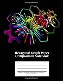 Hexagonal Graph Paper Composition Notebook: Organic and Biochemistry Notebook, 200 pages, 1/2 inch Hexagons