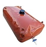 Tanque de agua Agua almacenaje, bolsa de almacenamiento, plegable al aire libre del tanque de agua con el grifo, la luz de gran capacidad de agua bolsa Bolsa de almacenamiento de agua plegable de gran