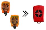 Mando de garaje original Aprimatic TM4 compatible con modelos anteriores APRIMATIC TR2, APRIMATIC TR4