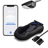 Wi-Fi Controlador de Puerta de Garaje. interruptor de control remoto inalámbrico de 433MHz Monitor de apertura/cierre del temporizador, Remoto por App, Compatible con Alexa y Google Assistant
