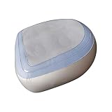 Asiento de baño para spa Lay Z con malla, asiento de baño hinchable, asiento de spa con succión, tapa de malla antideslizante para adultos y niños