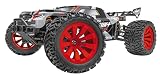 MAVERICK MV150301 Quantum+ XT Flux 3S 1/10 4WD Stadium Truck-Coche teledirigido (Escala 1:10), Color Rojo