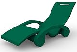 Arkema S130-6016 - Cuna flotante fabricada en polietileno de alta densidad con superficie efecto piedra. Tumbona resistente a los rayos UV, a la salinidad y a la cal. Ergonómica ligera y fácilmente higienizable.