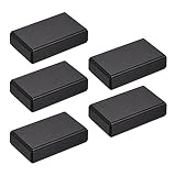 sourcing map 5pcs de 58 x 35 x 15mm Carcasa Caja Electrónica DIY de plástico negro