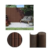 COMERCIAL CANDELA FELPUDOS Y ALFOMBRAS CAÑIZO PVC Doble Cara MARRÓN 1,5X3 Metros