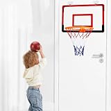 Mini Canasta Baloncesto,Plegable Aro De Baloncesto Interior Infantil Puerta/Pared,Para Niños Deporte Interior Tablero Juguetes,Jardín Aro Baloncesto Para Niños Y Adultos