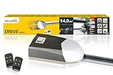 Schellenberg 60915 Motor para Puertas seccionales de Garaje Smart Drive 14 m², con Fuerza 1000 N/Incl. 2 Manos a Distancia y desbloqueo de Emergencia