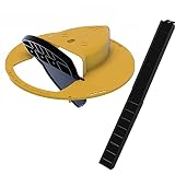 Trampa para ratas para ratón con tapa deslizante Flip N, para interiores y exteriores, con reinicio automático, trampa para múltiples capturas, estilo de puerta, compatible con balde de 5 galones