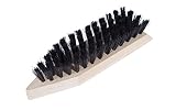 Kaps - Cepillo para Barro de Zapatos de Primera Calidad - Cepillo Definitivo para Limpieza de Zapatos - Cepillo de Cerdas Sintéticas - Kit Imprescindible para el Cuidado de Sus Zapatos