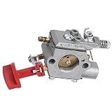 Fdit Segadora Carburador Accesorio Trimmer Carburador para Husqvarna 243R 243RJ 543RBK 543RBX 543RS 543AE
