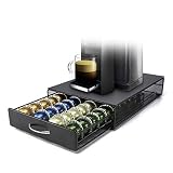 Cajón para almacenar cápsulas de Nespresso Vertuoline café Soportes capacidad para 40 cápsulas