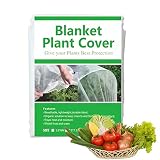 Goomp Manta Termica Plantas,3m x 9m Cubierta de Protección para Plantas Cubierta Antiheladas De Plantas para Protección contra Heladas, Pájaros e Insectos
