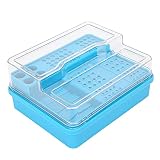 Shanrya Caja de Endodoncia Dental, Caja de Almacenamiento de Limpieza de Endodoncia Ligera Y Portátil ABS para Dentista para Hospital Dental para Clínica Dental para Odontología