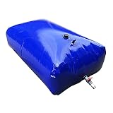 QINAG Contenedor De Agua Plegable De Gran Capacidad, Vejiga De Almacenamiento De Agua, Tanques De Vejiga De Agua Plegables, Bolsa De Agua Suave Resistente A La Sequía, No Potable,3000L