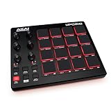 AKAI Professional MPD218 - Controlador de pad MIDI/máquina de pad de percusión/creador de ritmos con 16 pads, controles asignables, software de producción incluido