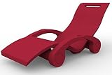 Chaise Longue Cherry flotante Arkema S130-3027 - Tumbona flotante fabricada en polietileno de alta densidad con superficie efecto piedra. Tumbona resistente a los rayos UV, a la salinidad y a la cal. Ergonómica ligera y fácilmente higienizable.