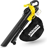 Kärcher 36 V Soplador aspirador BLV 36-240 Battery, función de trituración, velocidad de aire: 240 km/h, volumen de bolsa: 45 l, peso: 4,2 kg, compatible con batería 36 V Kärcher, batería no incl.