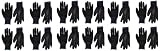 Ogrifox OX-Poliur_Bb9 - Guantes protectores (24 unidades, OX.12.442, pulido), 12 Parejas, color negro