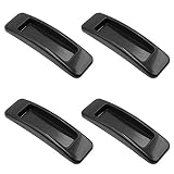 Manija Autoadhesiva Plástico Autoadhesivo Puerta Corrediza Ventana Tirador Armario Cocina Cajones Perillas (11x3x1.4cm)