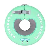 Putybudy Flotador no Inflable para Bebé, Anillo para el Cuello, Flotador para la Cabeza, Anillo de Natación, Juguetes, Entrenador de Natación para Bañera de Piscina, Bebés de 0 a 6 Meses