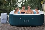 BESTWAY - Spa Hinchable Lay-Z-Spa Ibiza Para 4-6 personas Cuadrado 180x180x66 cm