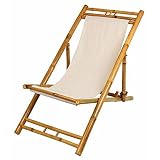 Unbekannt Bambú Tumbona Beige Hamaca Playa