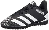 adidas Predator 20.4 TF J, Zapatillas de fútbol, NEGBÁS/FTWBLA/NEGBÁS, 38 2/3 EU