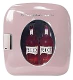 FRIGIDAIRE EFMIS462-ROSA - Nevera portátil (12 latas), color rosa