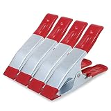 Xrten 4 Pcs Pinzas Abrazaderas de Resorte de Metal - 6inch