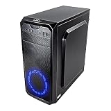 Yeyian Stahl 900 Escritorio Negro - Caja de Ordenador Gaming (Escritorio, PC, Acrilonitrilo butadieno estireno (ABS), SPCC, Negro, ATX,Micro ATX, Hogar/Oficina)