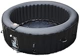 BeneoSpa, Jacuzzi, SPA Hinchable Burbujas, 4 Personas 800 litros, Negro