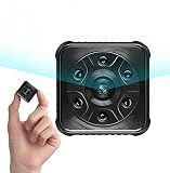 Cámaras espía, 1080P HD Cámaras de vigilancia, Mini WiFi Cámara Oculta con Detector de Movimiento y IR Visión Nocturna