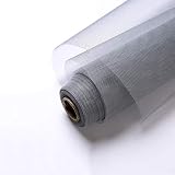 XXYANZI Mosquiteras para Ventanas 1.5x2.5m, Tela Mosquitera por Metros Exterior Anti-Mosquito Mosquiteros de Ventanas, para Puerta y Ventana. - Gris