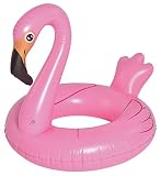 GLOBO, Anillo Flamingo Gigante 115cm diametro Brazaletes y flotadores Natación y Waterpolo Unisex Infantil, Color (Multicolor), única (1)