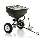 Techniroll International Carro esparcidor de abono, capacidad de 56 kg, con dosificador