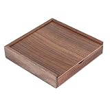 Greatangle Caja de álbum de Fotos de Madera de Arce/Nogal de Moda, Caja de colección de álbumes creativos, álbum de Manualidades, Caja de Regalo de Madera, Nogal Multicolor