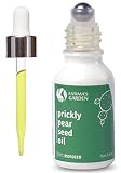 Aceite de semillas de higo chumbo de Fatima’s Garden para el rostro, cabello, cuerpo y uñas, certificado orgánico Ecocert y USDA, primera prensada, hidratante, antiedad-15ml