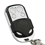 Lechnical Mando a Distancia de Copia de 315MHz Mandos a Distancia de clonación de Metal 4 Botones Llavero de clonación Duplicador de Garaje Control Remoto Llavero con protección de Cubierta