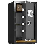 Cajas fuertes-XHZ Ignífugas De Acero Grandes, Gabinete De Seguridad Mecánico For El Hogar, Caja De Almacenamiento Segura For Uso En La Oficina De La Empresa, 4 Tamaños / 3 Colores