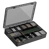 Caja Herramientas Clasificación Hardware Caja Almacenamiento Componentes Electrónicos 18 Compartimentos con Tapa, No Se Deforman Fácilmente, Se Utilizan Para Clasificar Piezas, Organizar Y Almacenar