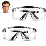 Pack de 2 Gafas de Protección, Gafas de Seguridad Contra el Polvo, manchas y agentes contaminantes.