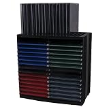 Fellowes - Soporte para CD, 26.00 x 26.50 x 16.50 cm, color negro