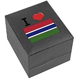 'I Love Gambia' Caja del Anillo de Compromiso (RB00019388)
