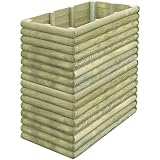 vidaXL Madera de Pino Arco de Rosas con Enrejado Impreganda Pérgola Celosía Jardín Patio Cenador Plantas Trepadoras al Aire Libre Duradero