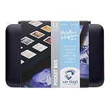 Royal Talens Caja De Acuarela De Bolsillo Van Gogh-Colores Metálicos & Interferentes